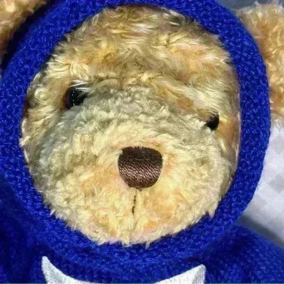Vintage Gund Millennium Peace Teddy Bear 1999 Large Plush with Blue Sweater 25" - Picture 9 of 9